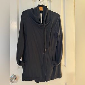 Like New Lululemon asymmetrical zip jacket